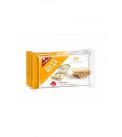 DREI PAULY Sesam Kräckers glutenfrei 3 x 50 g