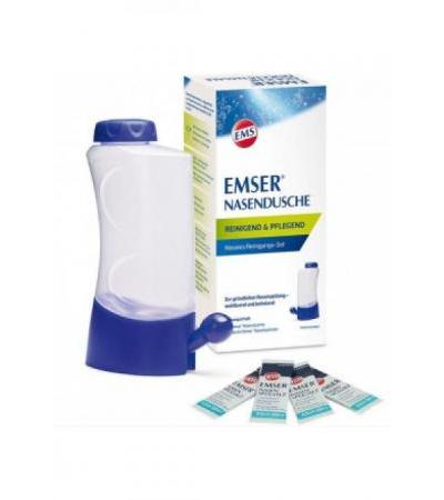 EMSER Nasendusche + 4 Btl Nasenspülsalz