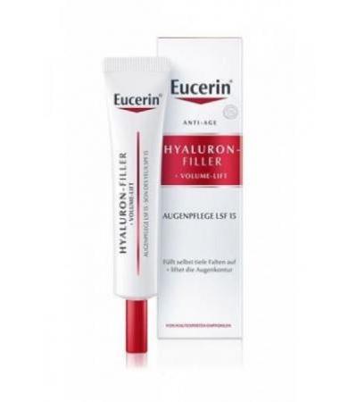 EUCERIN HYAL-FILLER+VOL-LIFT Augenpflege Tb 15 ml