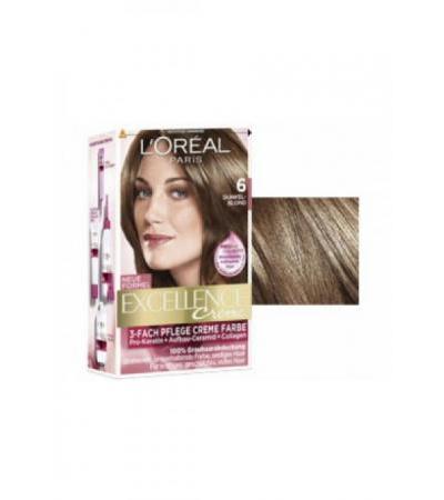 EXCELLENCE Creme Triple Prot 6 dunkelblond