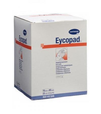 EYCOPAD Augenkompressen 70x85mm steril 25 Stk