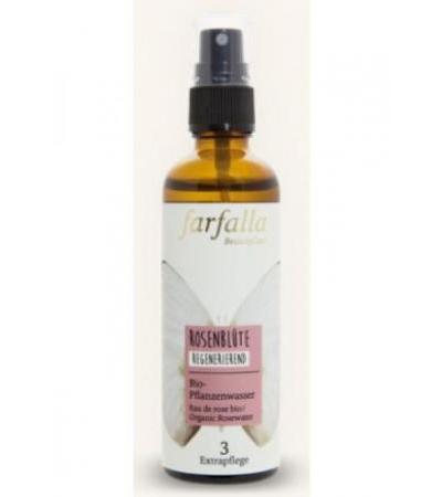 FARFALLA Bio-Pflanzenwasser Rosenblüte 75 ml