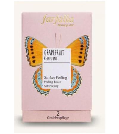 FARFALLA Sanftes Peeling Grapefruit 10x7ml