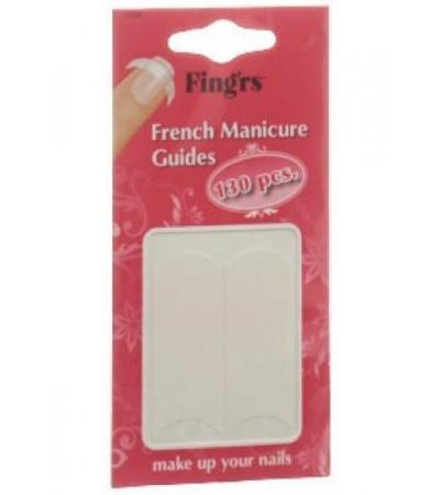 FINGRS Schablonen f French Manicure 130 Stk