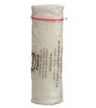 FLAWA FIXELAST Gazebinde 4mx10cm weiss Cellux