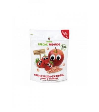 FRECHE FREUNDE Frühstücks-Kringel Apfel&Erdb 125 g