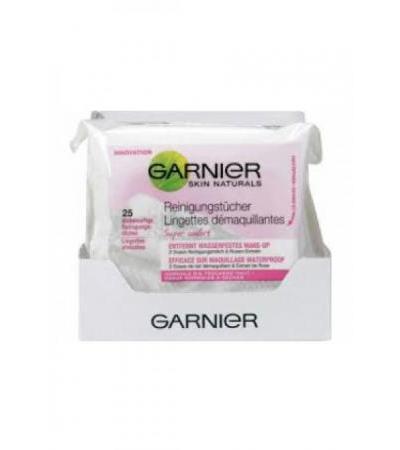 GARNIER SKIN Reinigungstücher no-trock Haut 25 Stk
