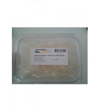 GELATINE KAPSELN 2 transp Interdelta 1000 Stk