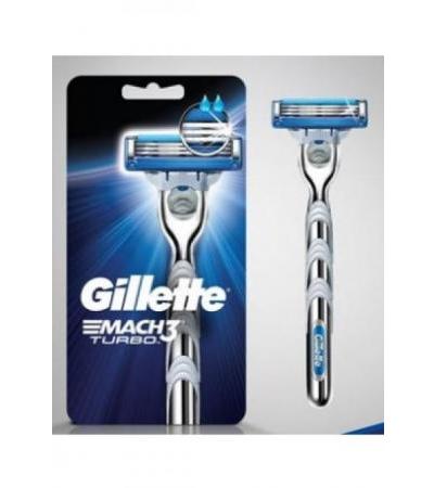 GILLETTE Mach3 Turbo Rasierapparat m 2 Kling (neu)