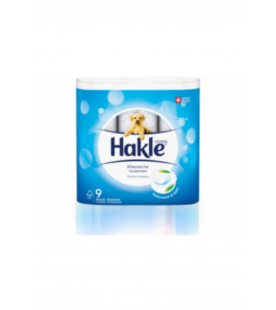HAKLE Klassische Sauberkeit blau FSC 9 Stk