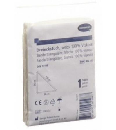 HARTMANN Dreiecktuch weiss