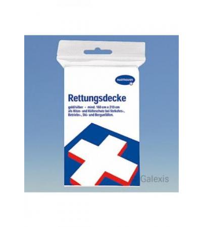 HARTMANN Rettungsdecke 160cmx210cm gold/silber