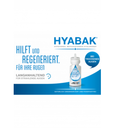 HYABAK Gtt Opht neue Formel 10 ml
