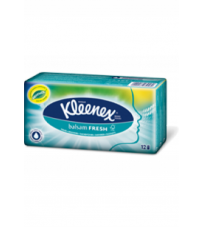 KLEENEX Balsam Menth Taschentücher 12 x 9 Stk