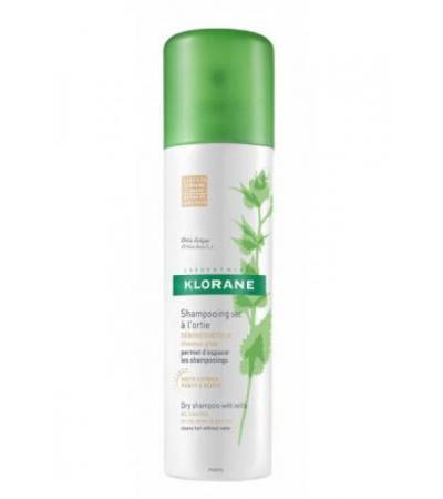 KLORANE Trockenshampoo Brennnessel getö Spr 150 ml