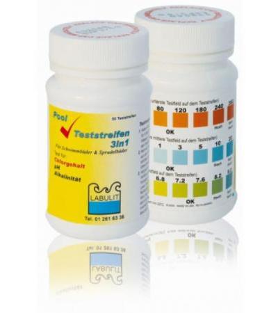 LABULIT Pool Teststreifen 3in1 50 Stk