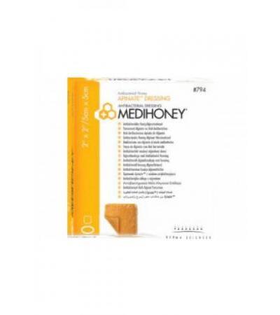 MEDIHONEY Medical Apinate Dressing 5x5cm 10 Stk