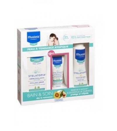 MUSTELA Babyfest Set atopische Haut