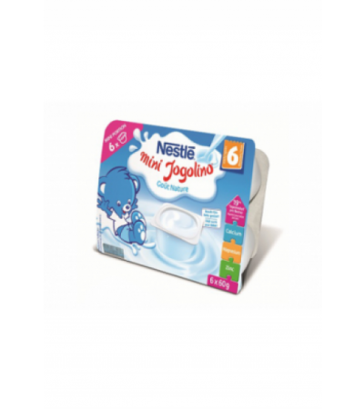 NESTLE Jogolino Nature 6M 6 x 60 g