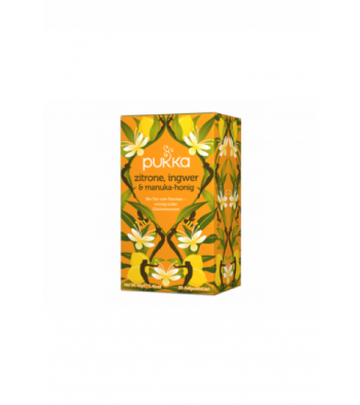 PUKKA Citron Gingemb&Miel Manu Thé bio Btl 20 Stk