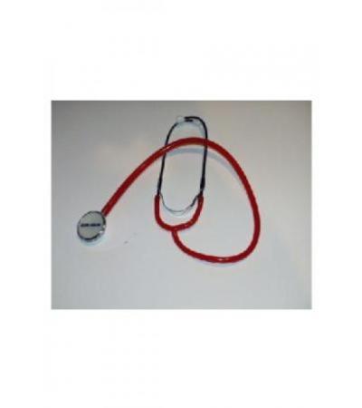 QUALIMED Doppelkopf-Stethoskop NURSE rot