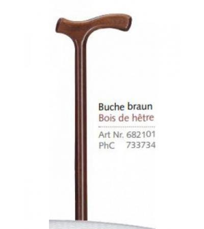 SAHAG Holzstock Buche -100kg 96cm braun Fritzgr
