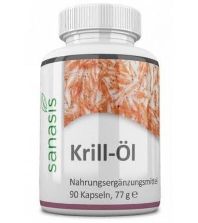 SANASIS Krill Oil Kaps 90 Stk