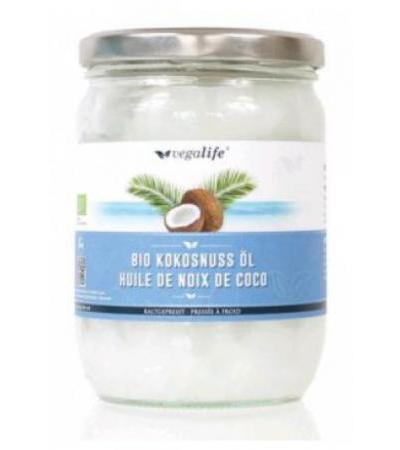 VEGALIFE Kokosnuss Öl Glas 500 ml