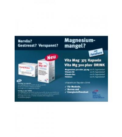 VITA MG 300 PLUS Brausepulver orange 36 Btl 9 g