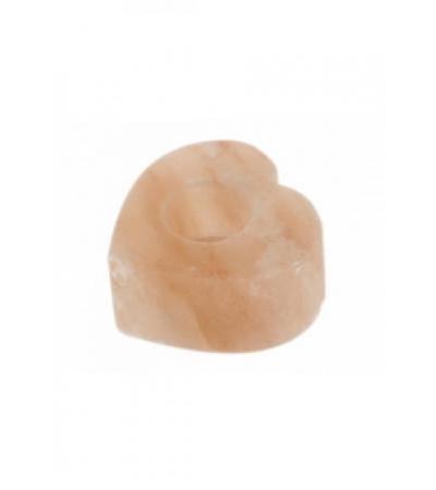 VITASAL Salzkristall Teelicht Herz