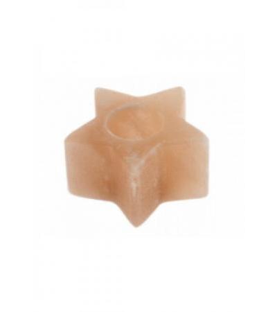 VITASAL Salzkristall Teelicht Stern