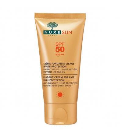 Nuxe Sun - Crème Visage Fondante Haute Protection SPF50