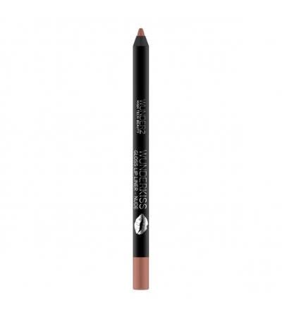 WUNDERKISS - Gloss Lip Liner Nude