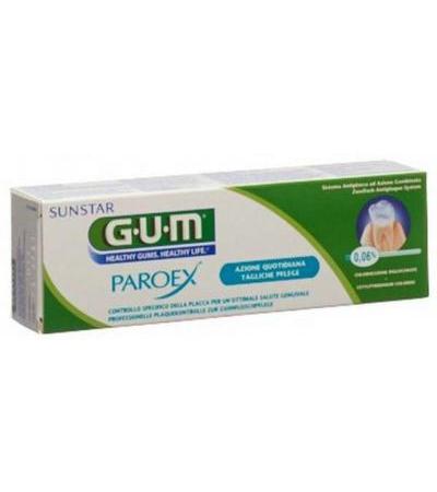 GUM SUNSTAR PAROEX ZAHNPASTA 0.06 % CHLORHEXIDINE 75 ML