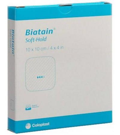 BIATAIN SOFT HOLD SCHAUMVERBAND 10X10CM 5 STÜCK