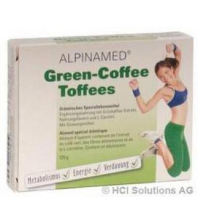 ALPINAMED ALPINAMEDGREEN COFFEE TOFFEES KURMITTEL, 120G