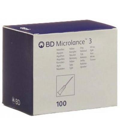 BD MICROLANCE 3 INJEKTION KANÜLE 1.20X40MM ROSA 100 STK