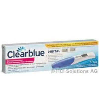 CLEARBLUE SCHWANGERSCHAFTSTEST MIT WOCHENBESTIMMUNG 1 STÜCK