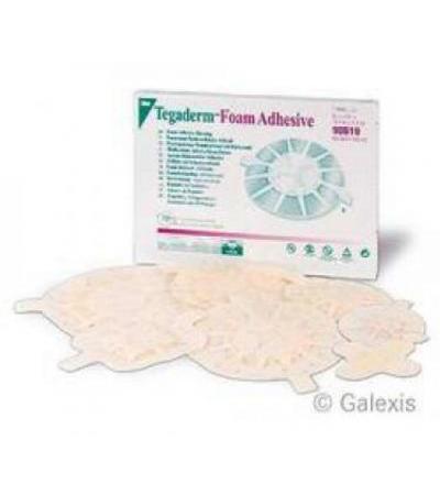 3M TEGADERM FOAM SCHAUMKOMPRESSE 5X5CM ADHESIVE 10 STK