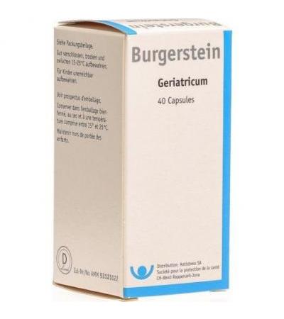 Бургерштейн Гериатрикум для людей старше 60 лет 40 капсул