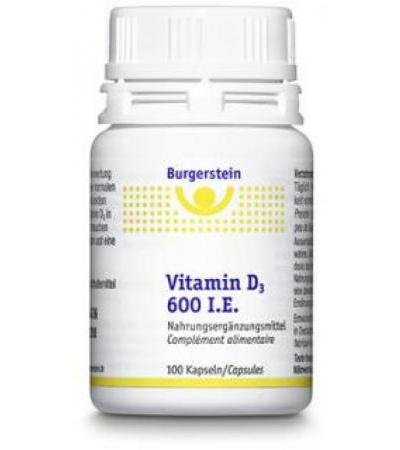 Бургерштейн витамин D3 100 капсулы