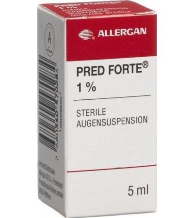 Пред Форте глазные капли 1% 5 мл