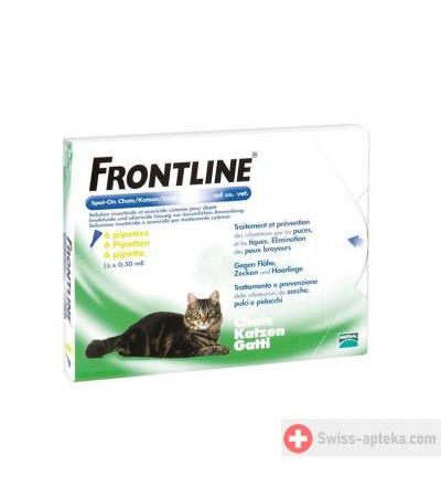 Frontline Spot On Katze Liste D 6x 0.5мл