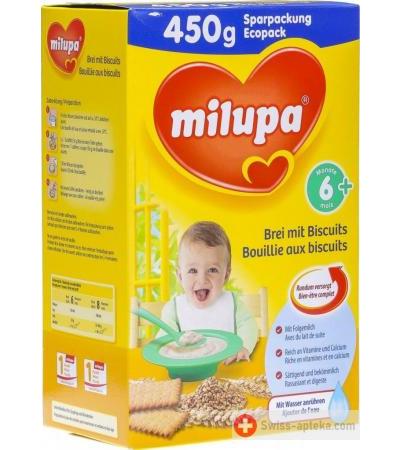Milupa Brei mit Biscuits 450г